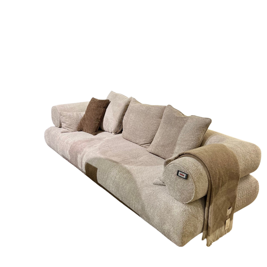 Top-Line Casablanca 3 pers. sofa m. keder inkl. 5 puder