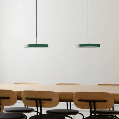 Asteria Mini Forest Green - Steel Top 31 x 10,5 cm, 2.7m cordset Pendel