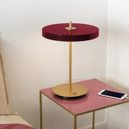 Asteria Table ruby red Ø 31 x 41,5 cm Bordlampe