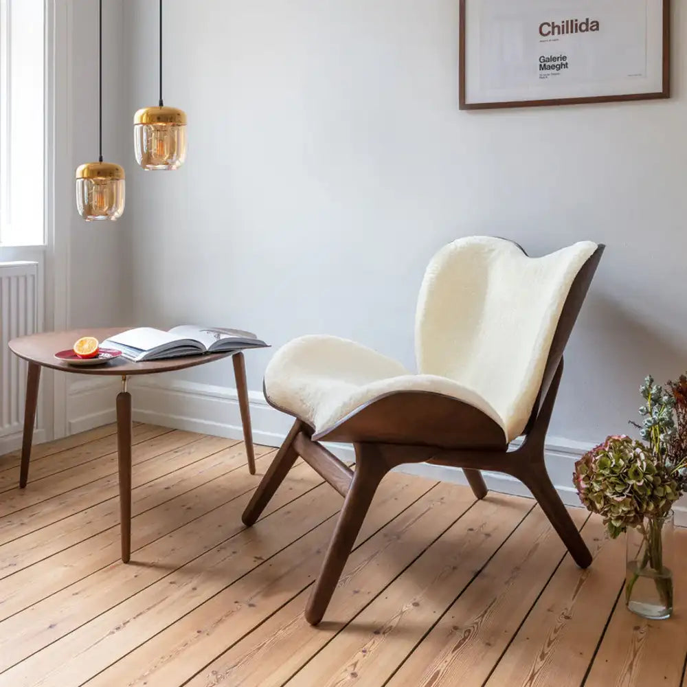 Umage A Conversation Piece lænestol m/lav ryg  Teddy White