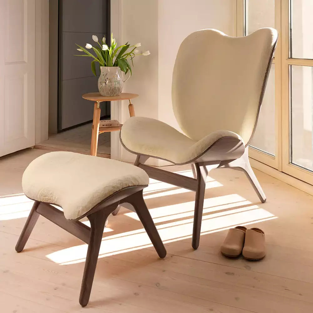 Umage A Conversation Piece fodskammel  Teddy White