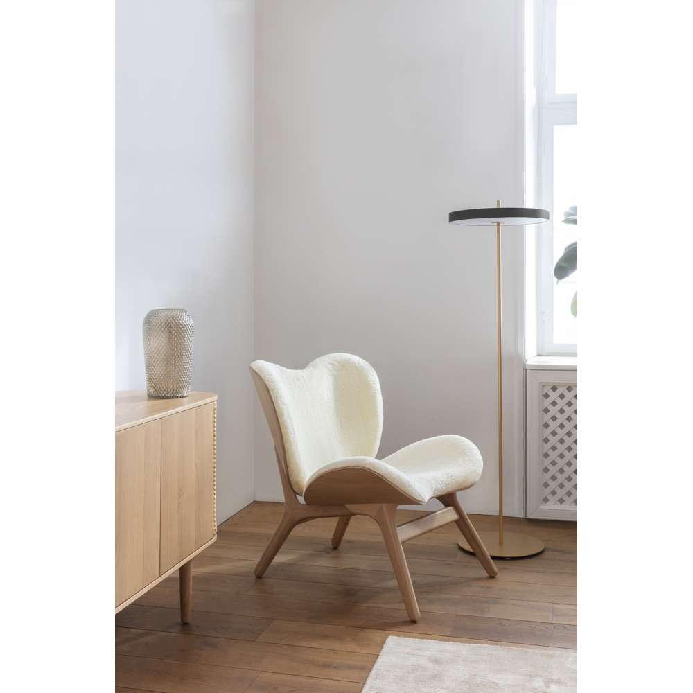 Umage A Conversation Piece lænestol m/lav ryg  Teddy White