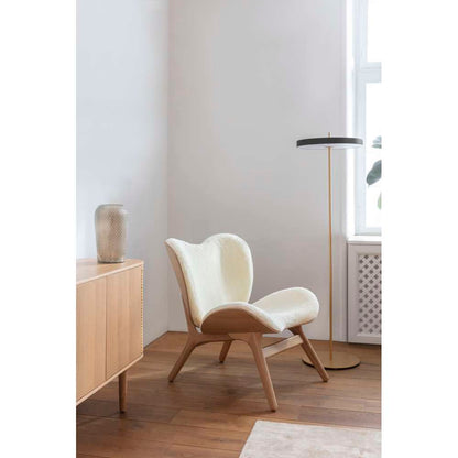 Umage A Conversation Piece lænestol m/lav ryg  Teddy White