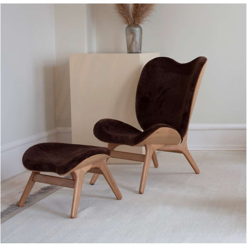 Umage A Conversation Piece fodskammel  Teddy Brown