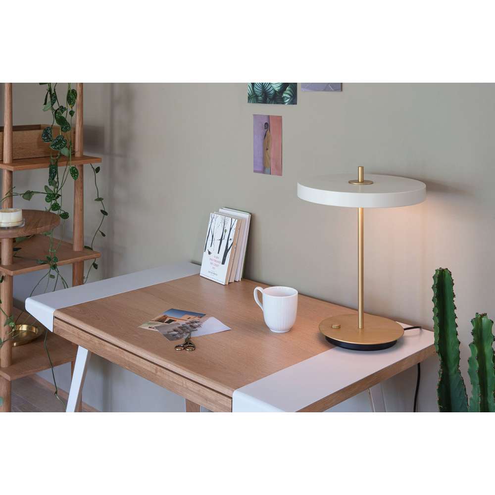 Asteria Table pearl white Ø31 x 41,5 cm Bordlampe