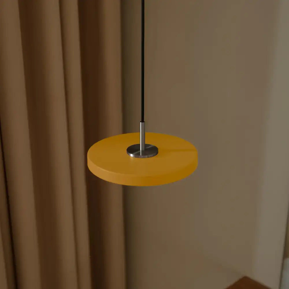 Asteria Micro Saffron yellow Stål top Pendel