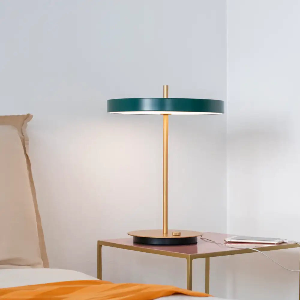 Asteria Table forest green Ø31 x 41,5 cm Bordlampe