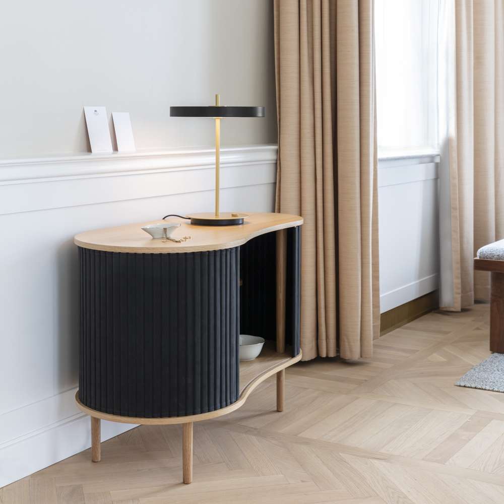 Umage Audacious skab m/jalousidøre  Charcoal