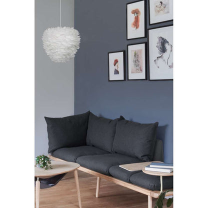 Eos Evia Medium white Ø 40 x 39 cm lampeskærm Pendel
