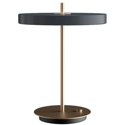 Asteria Table anthracite Ø31 x 41,5 cm Bordlampe Bordlampe