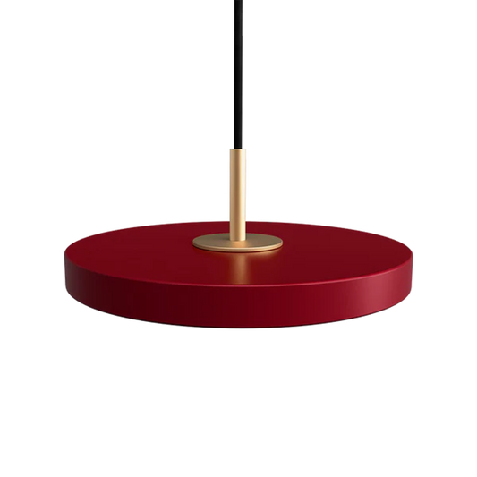 Asteria Micro Ruby Red 15 x 5,7cm, 2.7m cordset Pendel