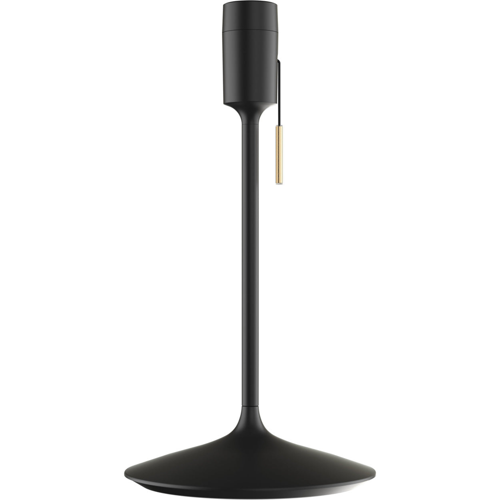 Santé table stand black, w/USB, H 42 cm Bordlampe Bordlampe