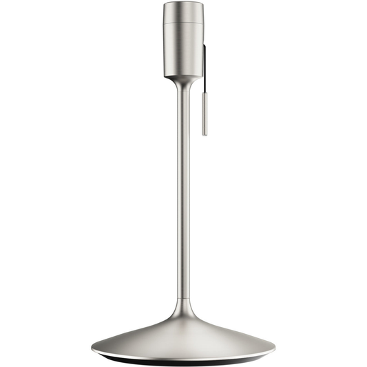 Santé table stand brushed steel, w/USB, H 42 cm Bordlampe Bordlampe