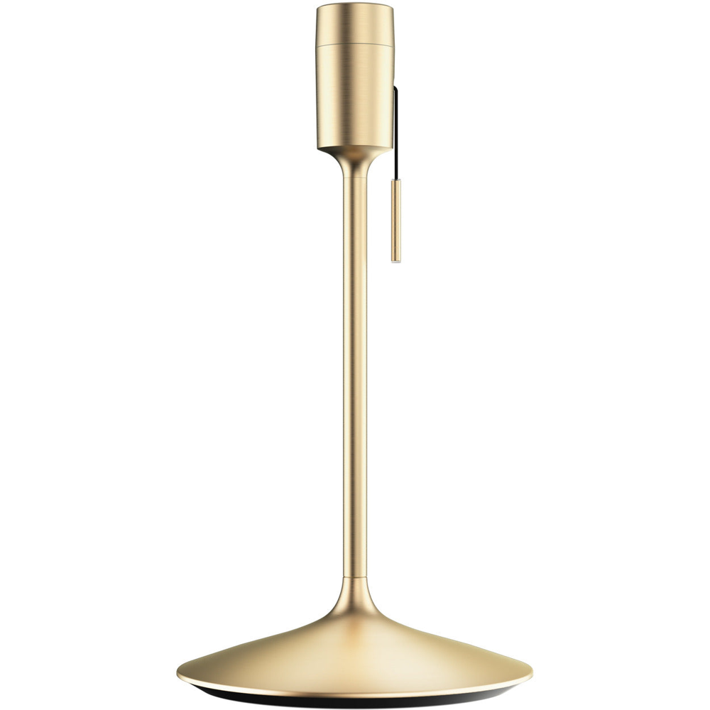 Santé table stand brushed brass, w/USB, H 42 cm Bordlampe Bordlampe