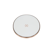 Unifier white / rose gold Ø 9,9 cm H 0,7cm Diverse