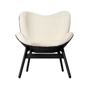 Umage A Conversation Piece lænestol m/lav ryg  Teddy White