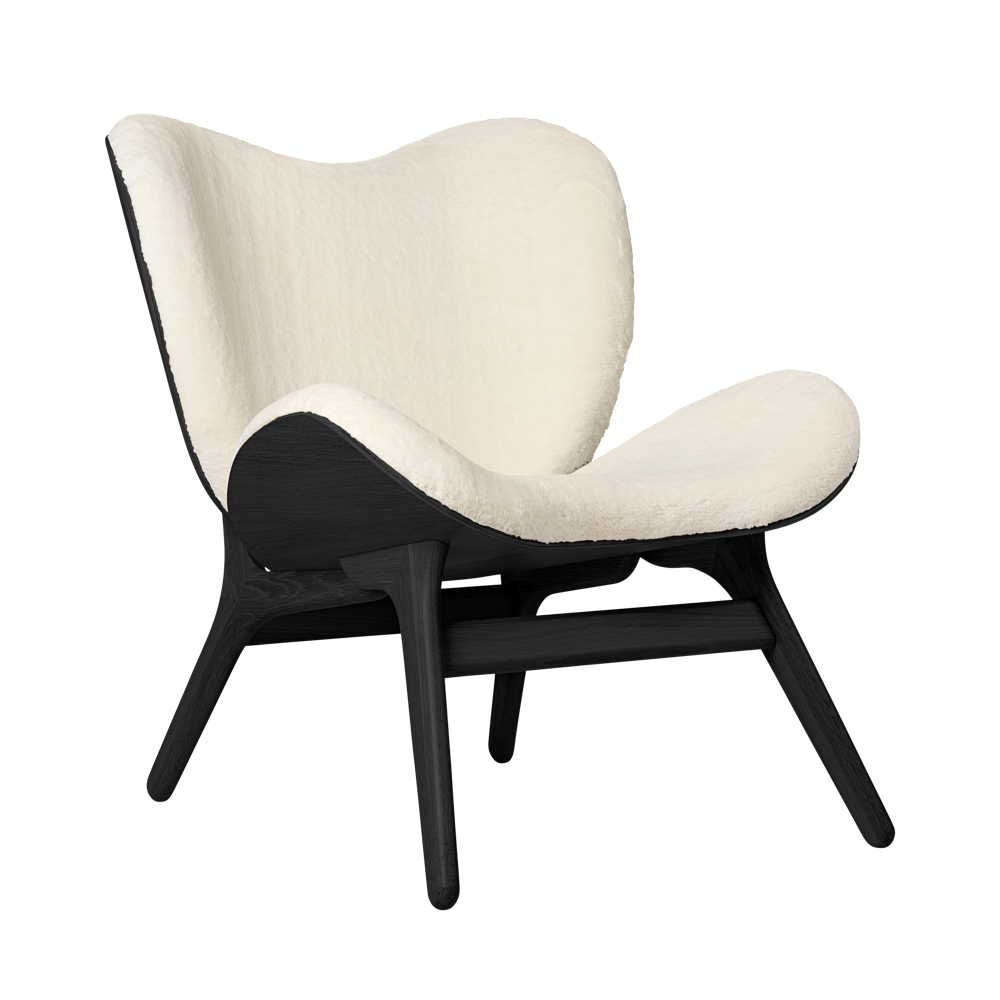 Umage A Conversation Piece lænestol m/lav ryg  Teddy White