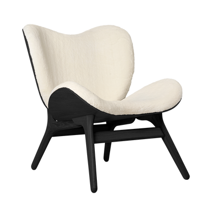 Umage A Conversation Piece lænestol m/lav ryg  Teddy White