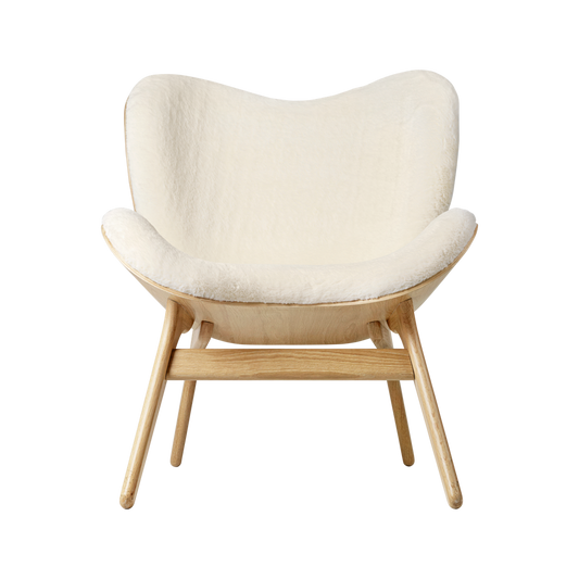 Umage A Conversation Piece lænestol m/lav ryg  Teddy White