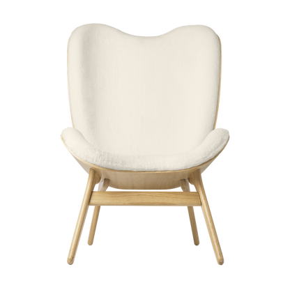Umage A Conversation Piece lænestol m/høj ryg  Teddy White