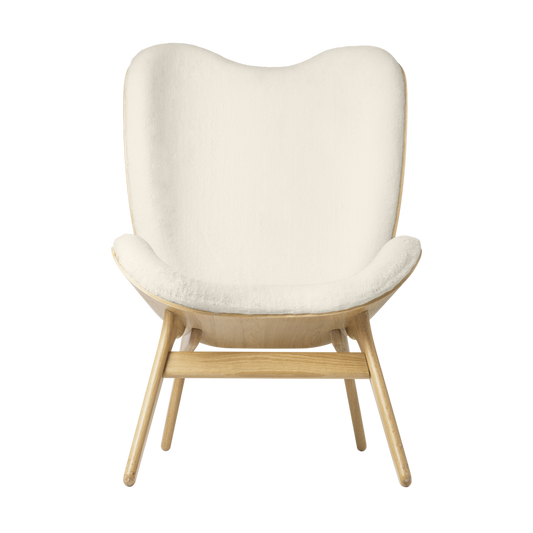 Umage A Conversation Piece lænestol m/høj ryg  Teddy White