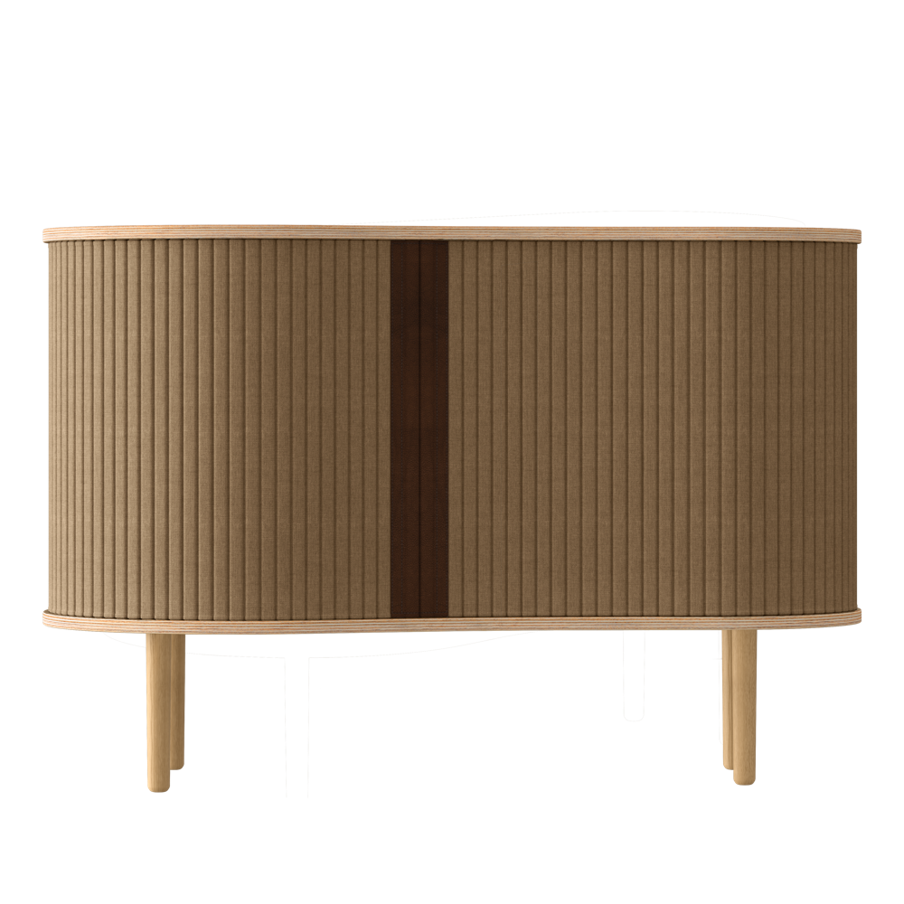 Umage Audacious skab m/jalousidøre  Sugar Brown