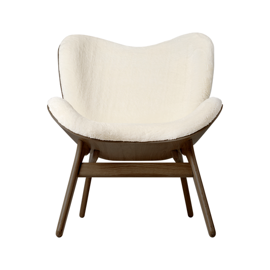 Umage A Conversation Piece lænestol m/lav ryg  Teddy White