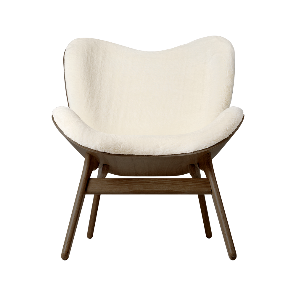 Umage A Conversation Piece lænestol m/lav ryg  Teddy White