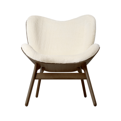 Umage A Conversation Piece lænestol m/lav ryg  Teddy White