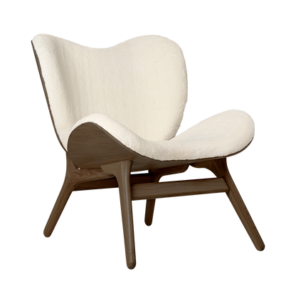 Umage A Conversation Piece lænestol m/lav ryg  Teddy White