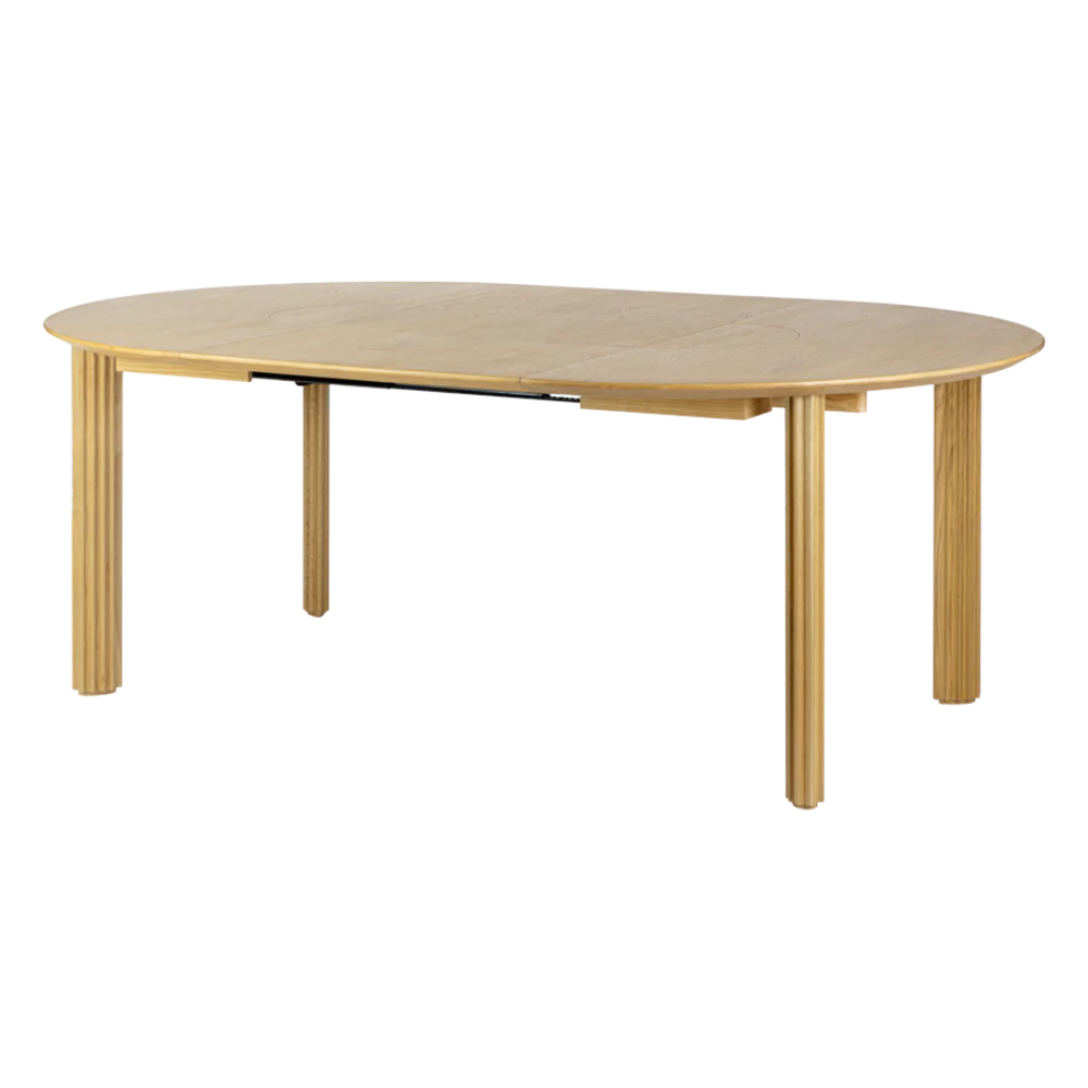 UMAGE Comfort Circle spisebord med udtræk