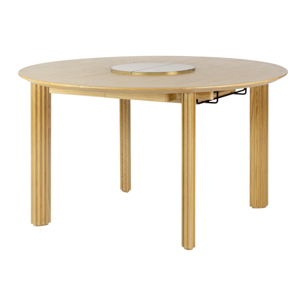 UMAGE Comfort Circle spisebord med udtræk