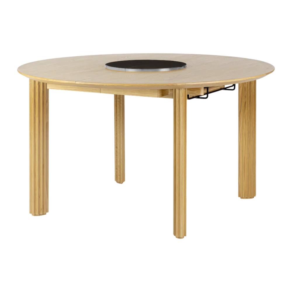 UMAGE Comfort Circle spisebord med udtræk