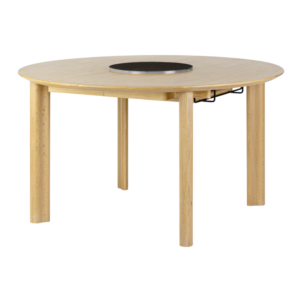 UMAGE Comfort Circle spisebord med udtræk