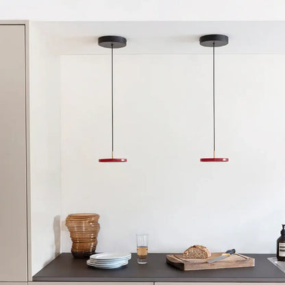 Asteria Micro Ruby red Pendel