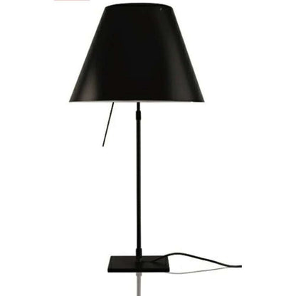 Costanza bordlampe m/dimmer sort/liquorice black - luceplan Bordlampe