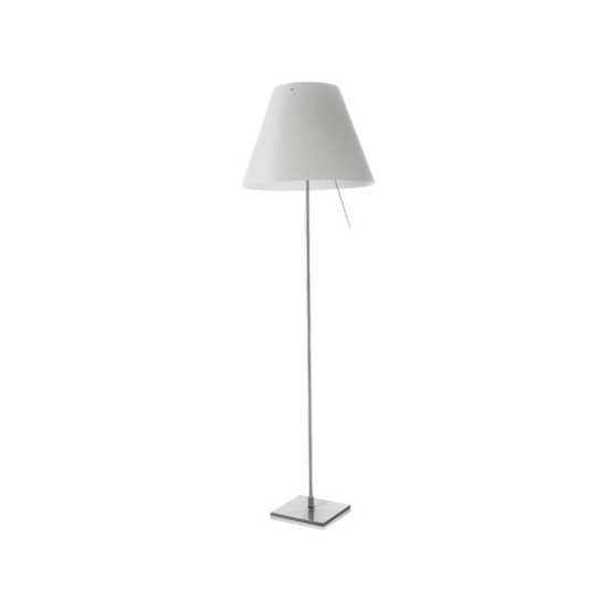 Costanza gulvlampe alu/mistic white - luceplan Gulvlampe Gulvlampe