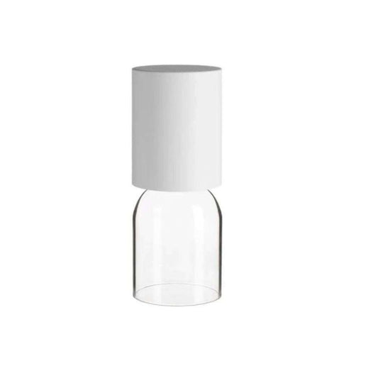 Nui mini led rechargable bordlampe white - luceplan Bordlampe