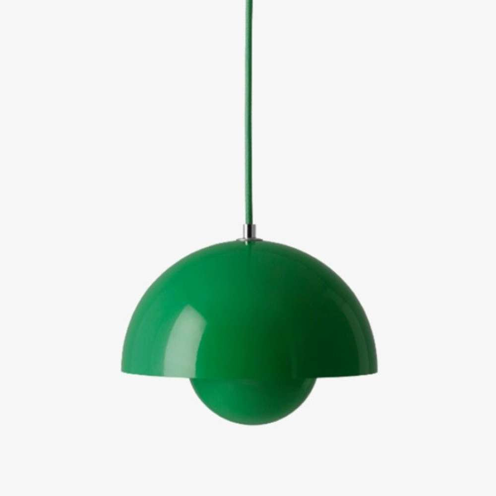 Flowerpot vp1 Loftlampe signalgrøn