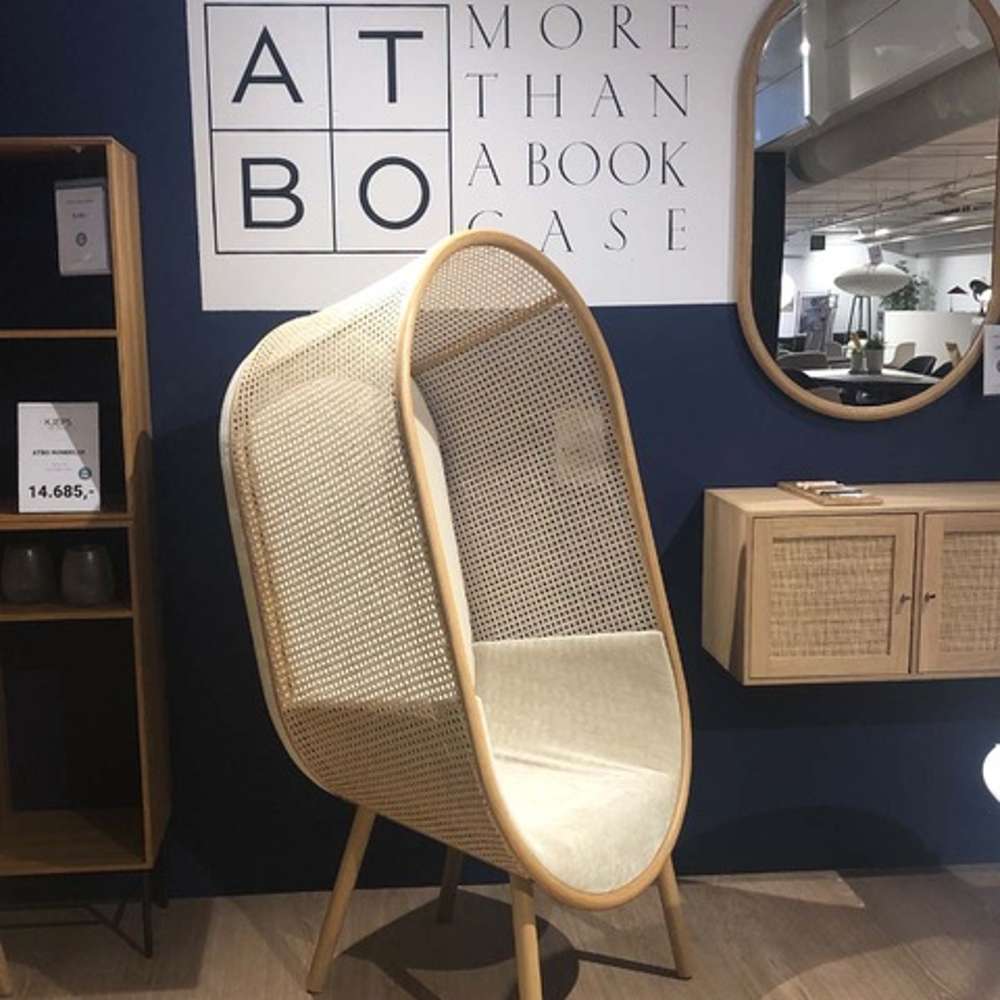 Atbo Cocoon Lounge Chair m/fransk flet