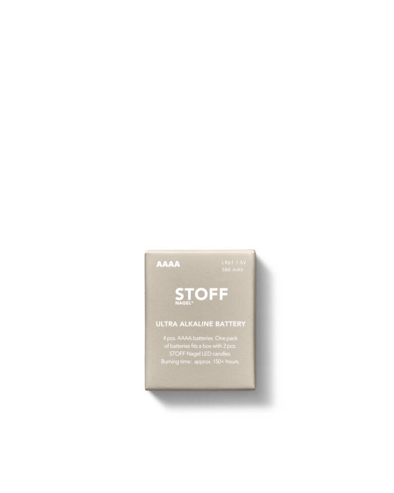 Stoff Nagel Batteri AAAA