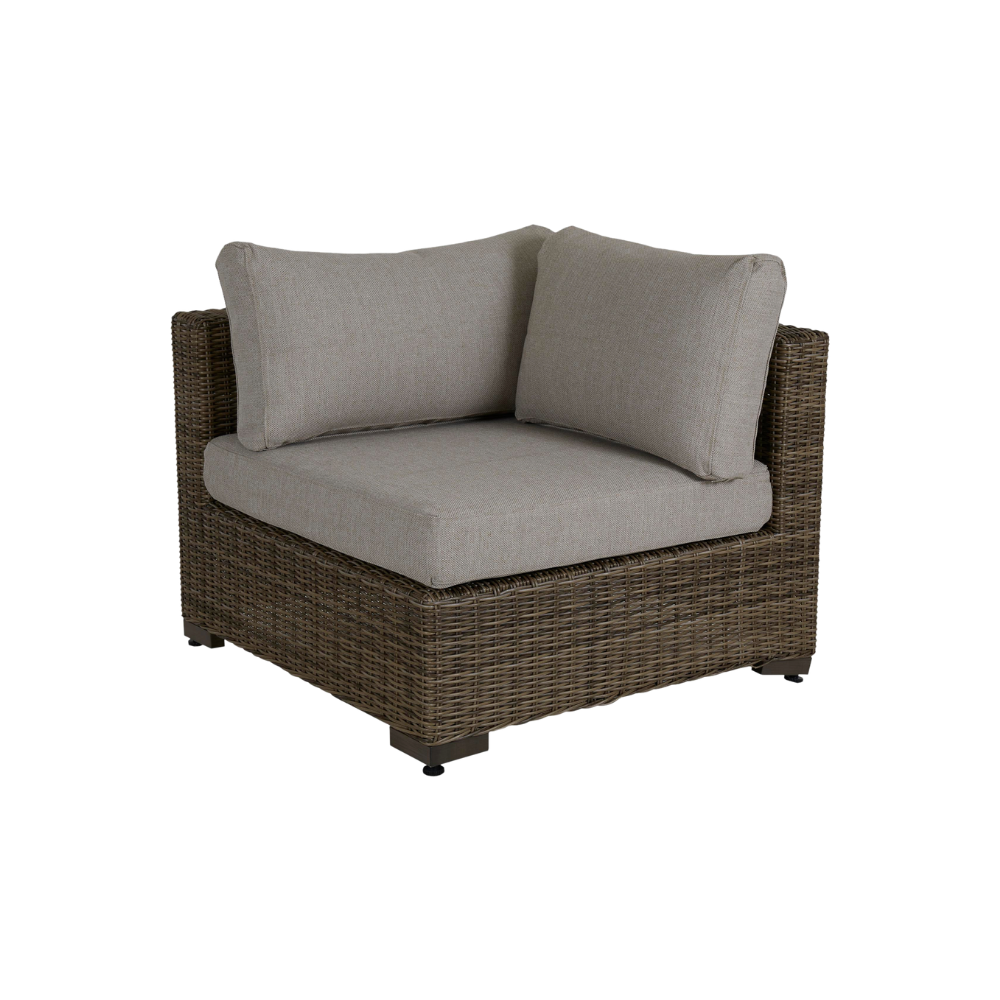 Brafab Ninja hjørnemodul  Stel: Natur | Hynder:  Beige