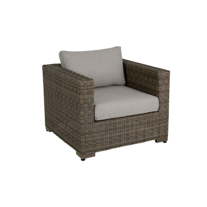 Brafab Ninja loungestol  Stel: Naturfarvet | Hynder: Beige