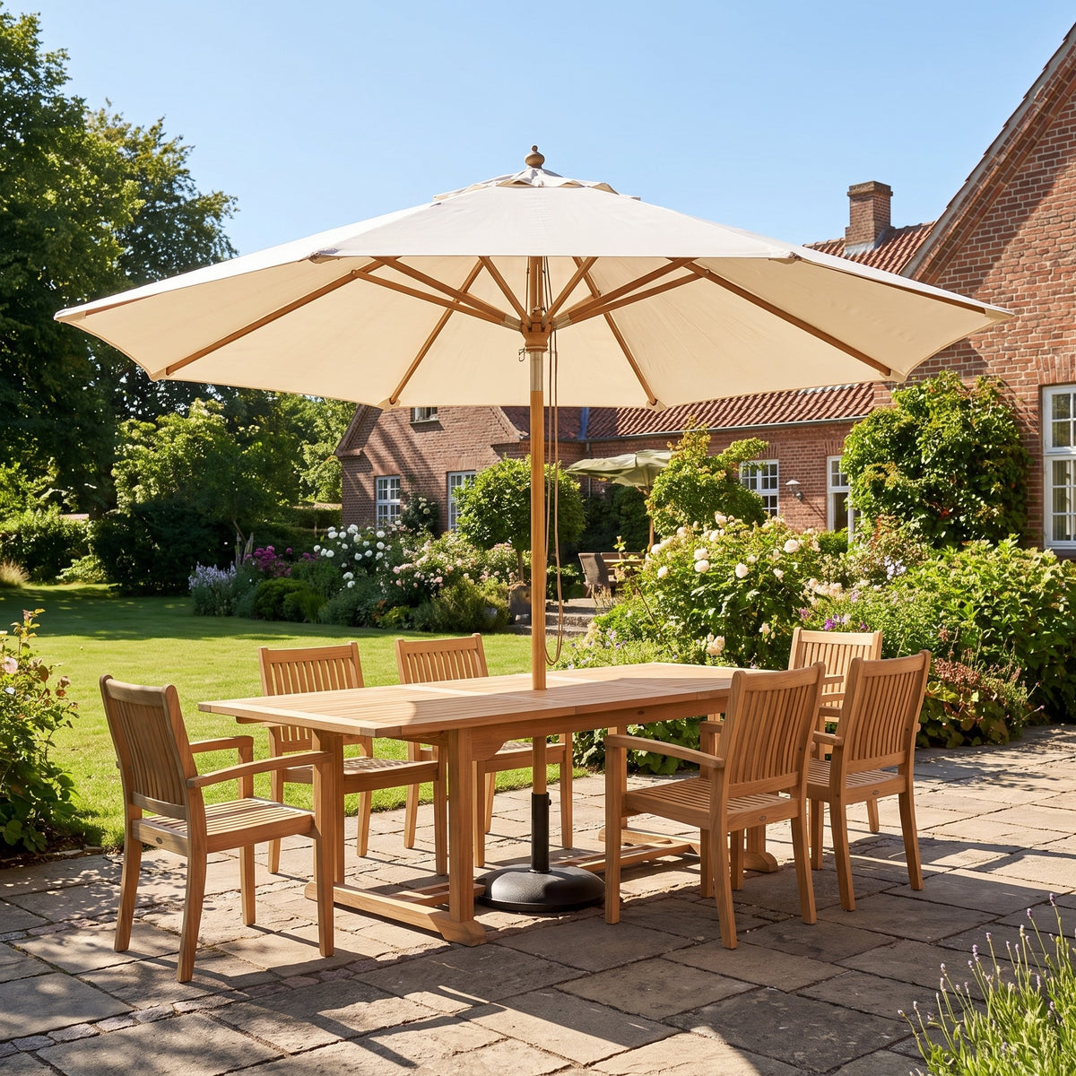 Cinas Shade Pomino parasol – miljøbillede