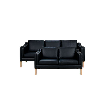 Top-line Clausholm 2+3-pers. sofa m. keder