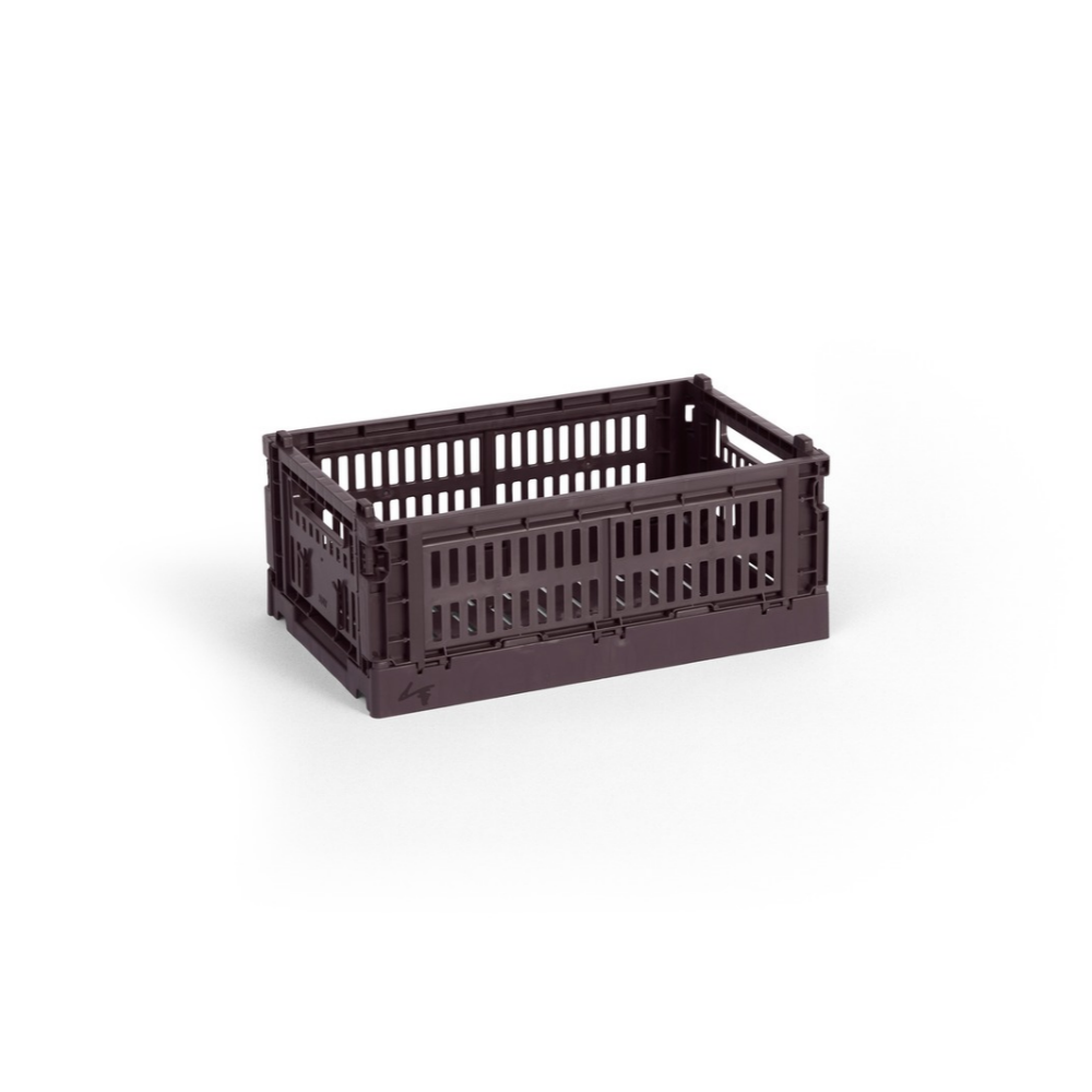 Hay Colour Crate, Bordeaux - Small