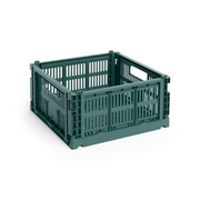 Hay Colour Crate, Dark Green - Medium