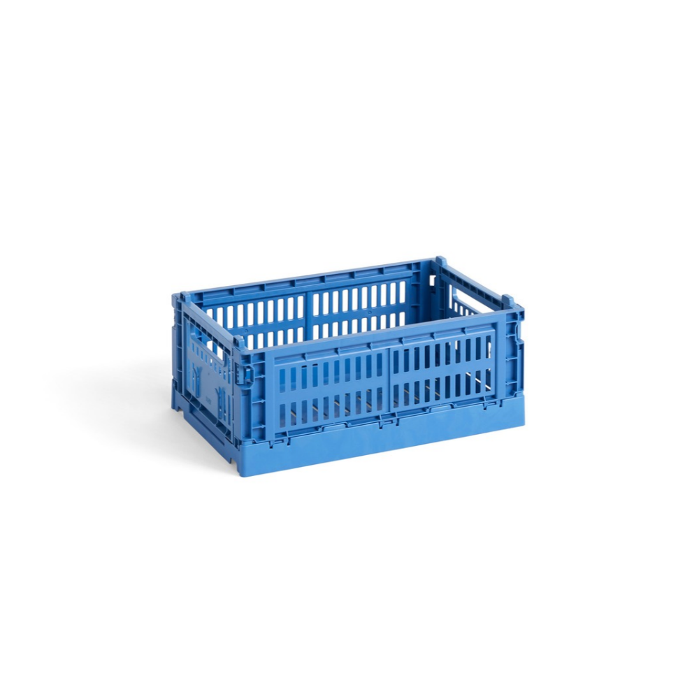 Hay Colour Crate, Electric Blue - Small