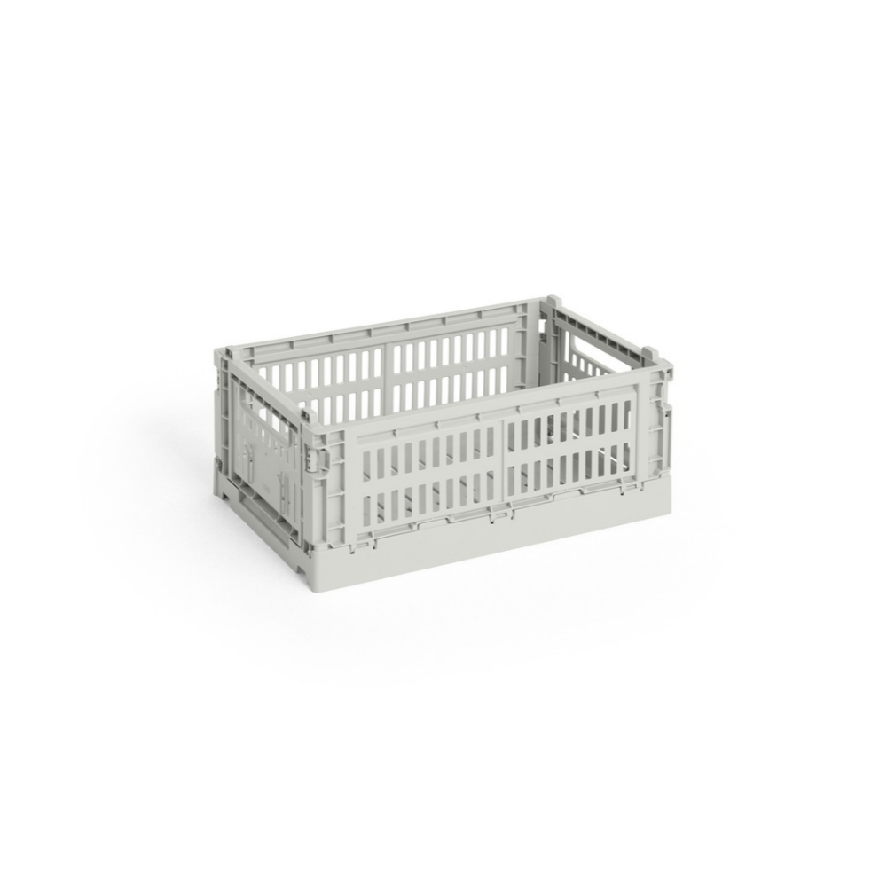 Hay Colour Crate, Grey- Small
