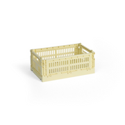 Hay Colour Crate, Light Yellow - Small